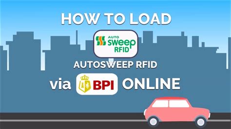 how to load autosweep rfid bpi